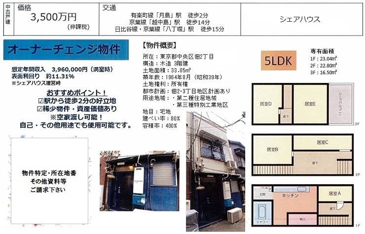 シェアハウス図面