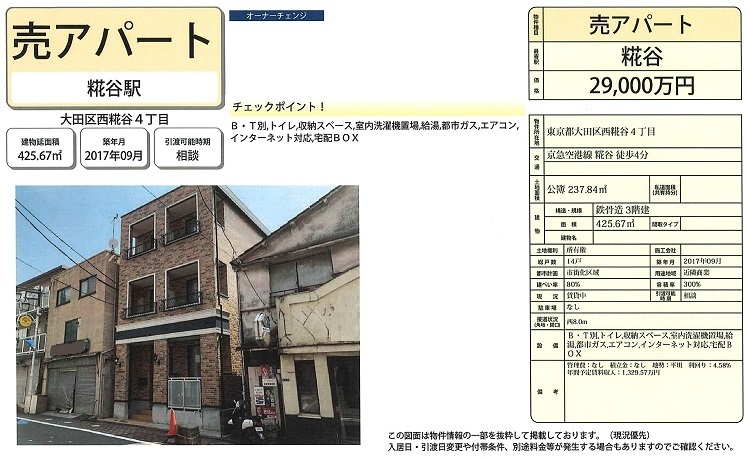 一棟売りマンション図面
