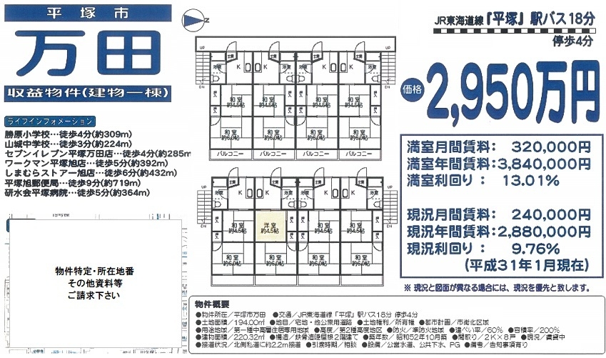 一棟売りマンション図面