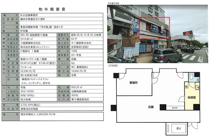 売店舗図面