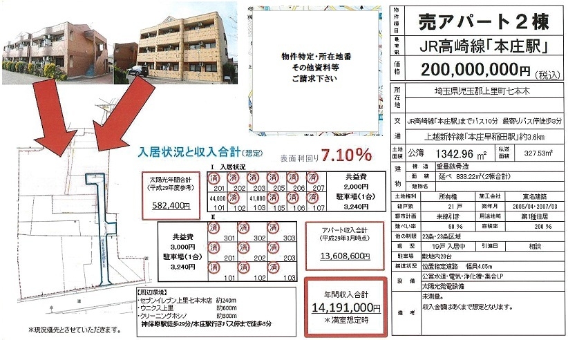 一棟売りマンション図面