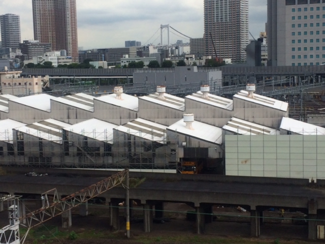 品川駅の車両基地